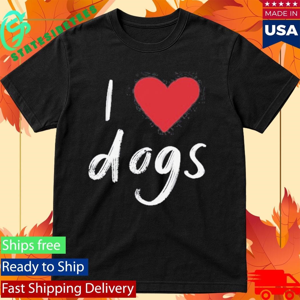 I Heart Dogs Unisex , , , Long Sleeve Tee
