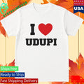 I Heart Udupi Shirt Unisex , , , Long Sleeve Tee