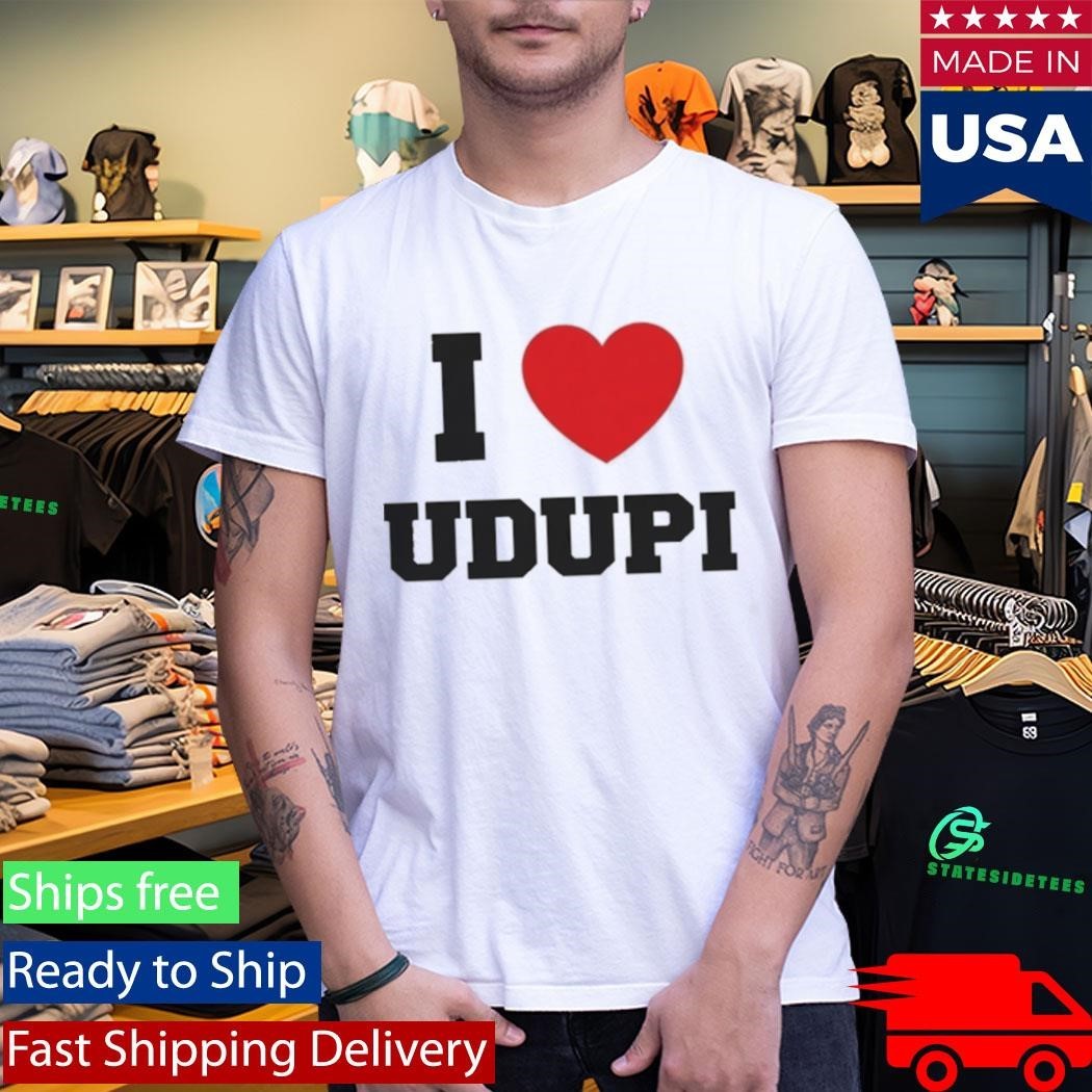 I Heart Udupi Shirt Unisex , , , Long Sleeve Tee