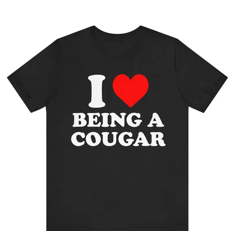 Love Cougar Heart Cougar Love Cougars Love Cougar Unisex T-shirt, Sweatshirt, Hoodie (1)
