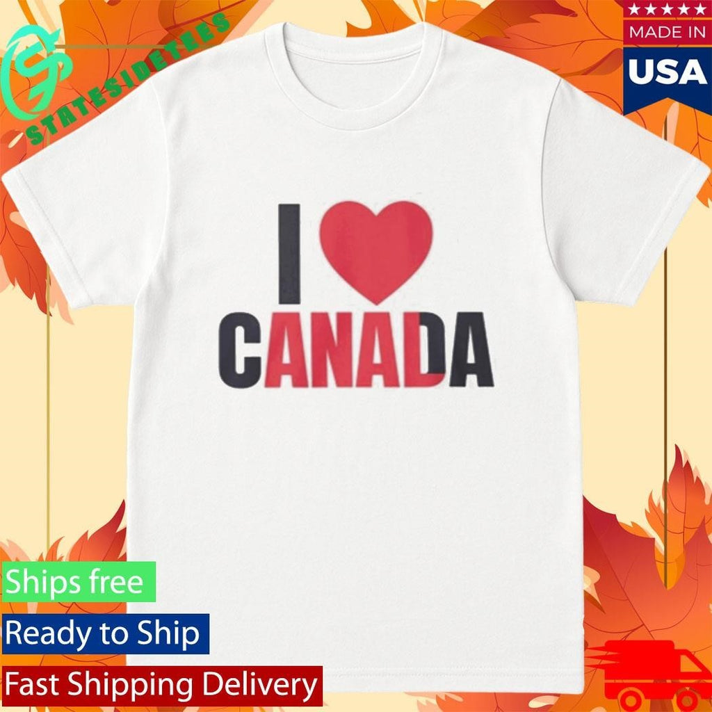 I Love Canada Shirt Unisex , , , Long Sleeve Tee