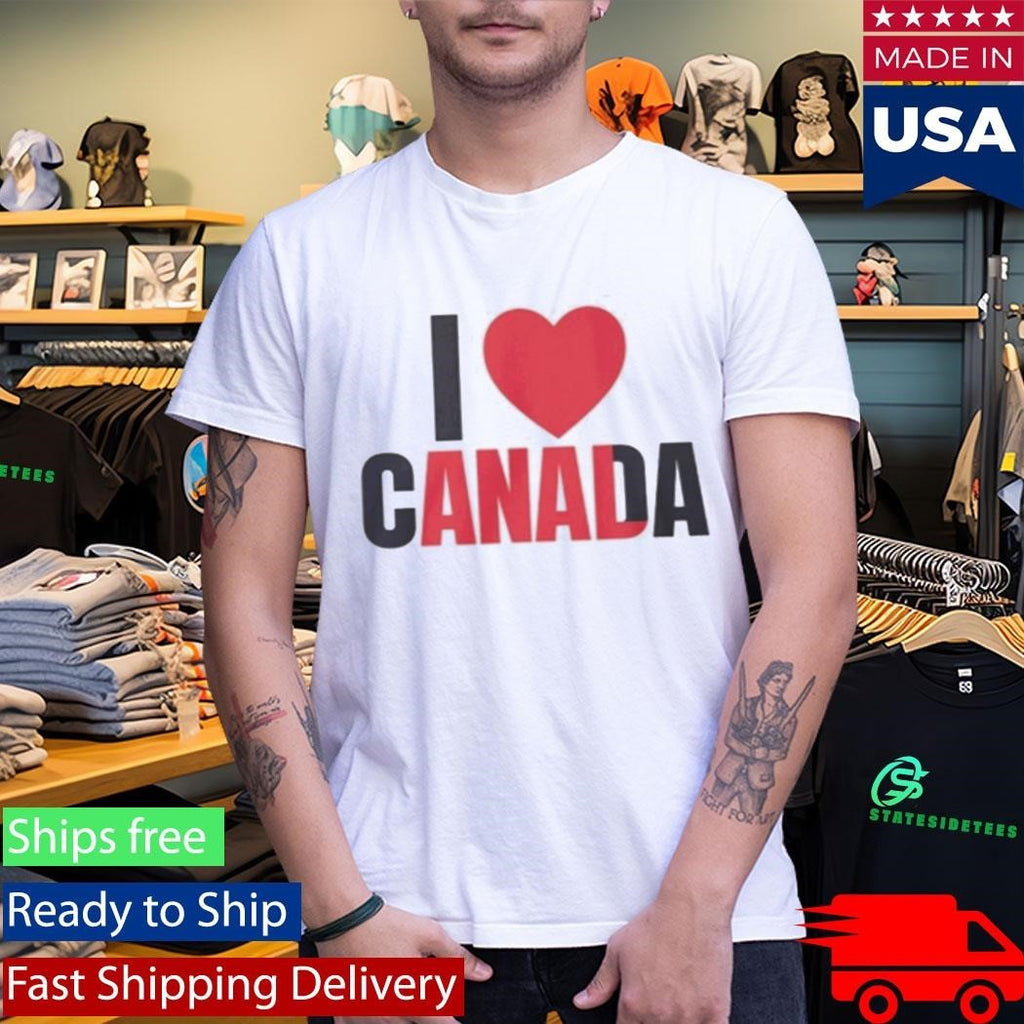 I Love Canada Shirt Unisex , , , Long Sleeve Tee