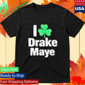 I Love Drake Maye Boston Celtics St. Patrick’s Day Shirt Unisex , , , Long Sleeve Tee