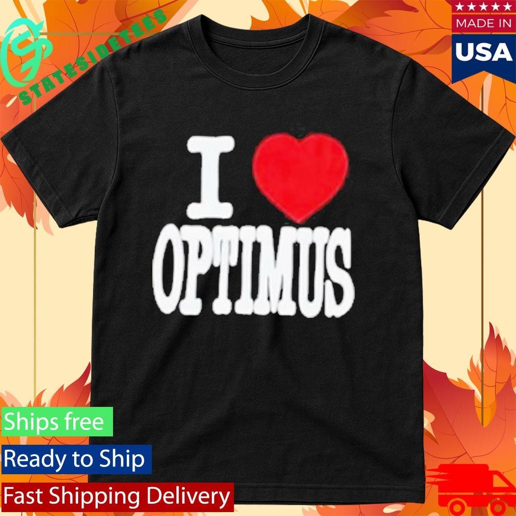I Love Optimus Shirt Unisex , , , Long Sleeve Tee