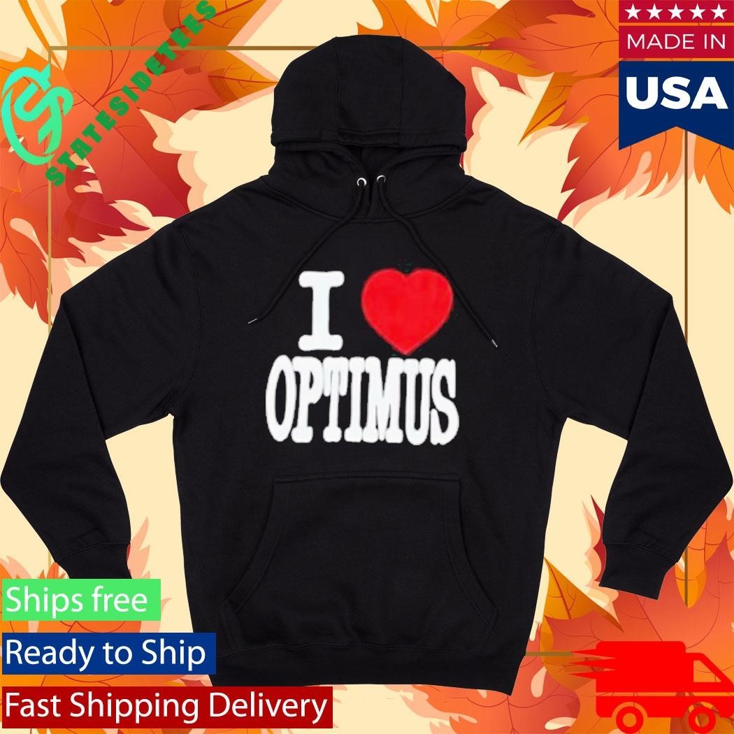 I Love Optimus Shirt Unisex , , , Long Sleeve Tee