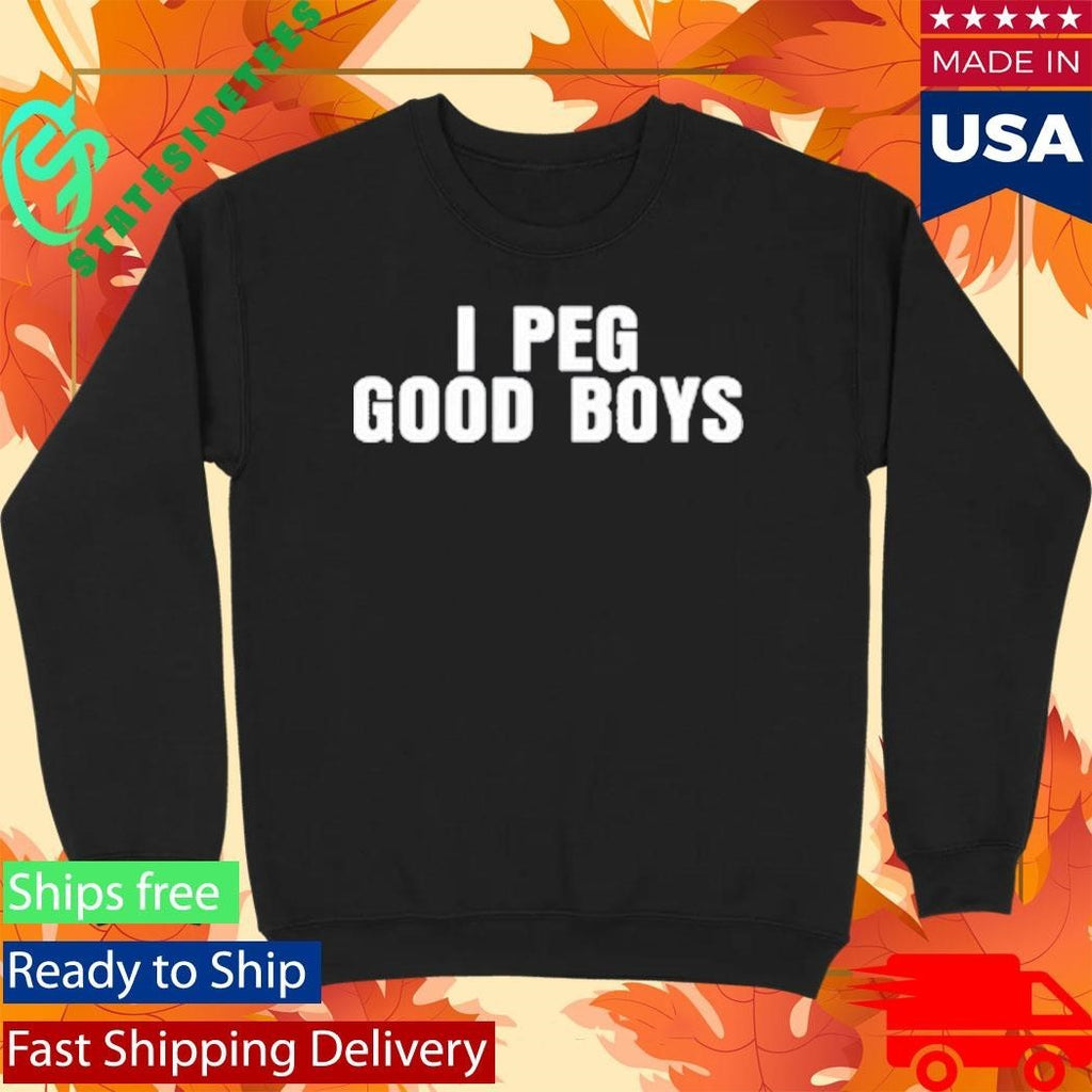 I Peg Good Boys Unisex , , , Long Sleeve Tee