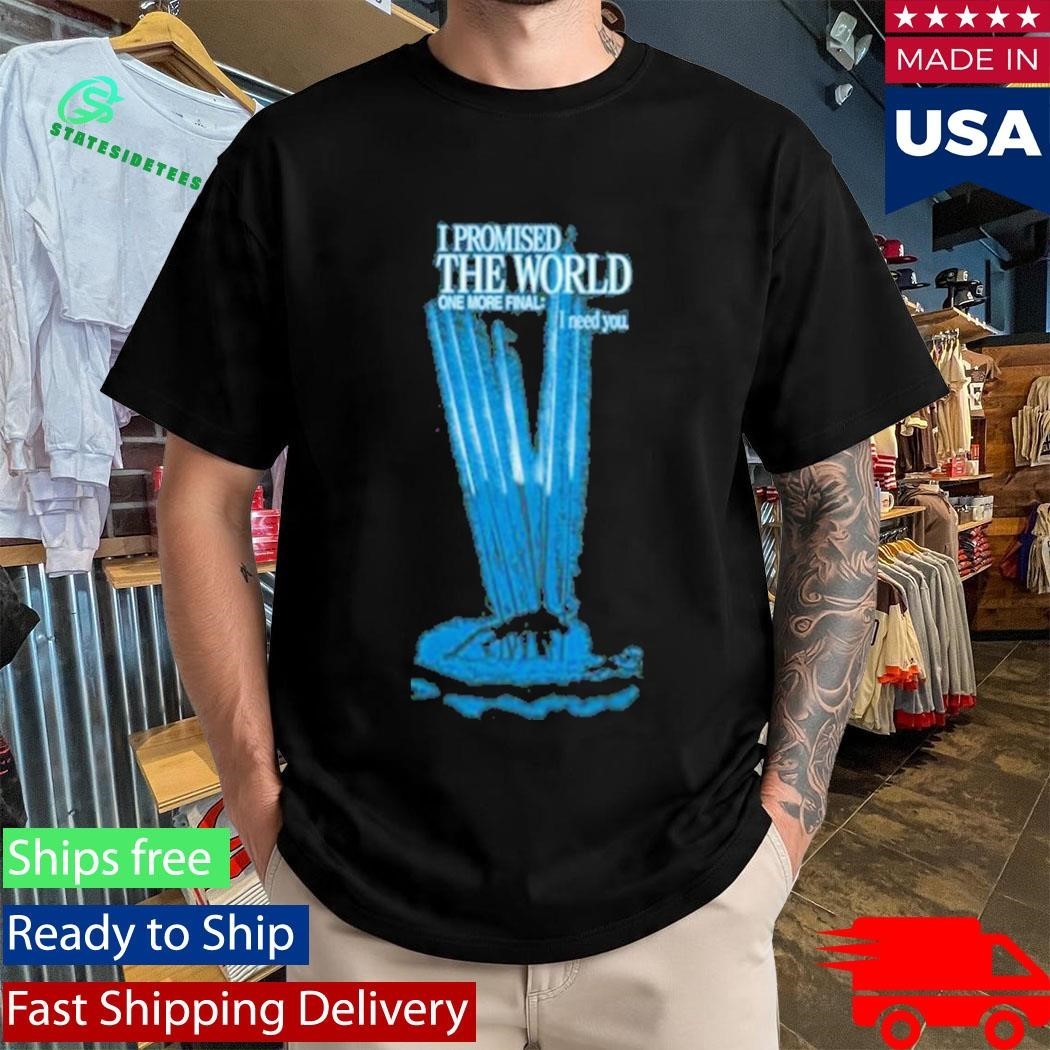 I Promised The World Evangelion Shirt Unisex , , , Long Sleeve Tee