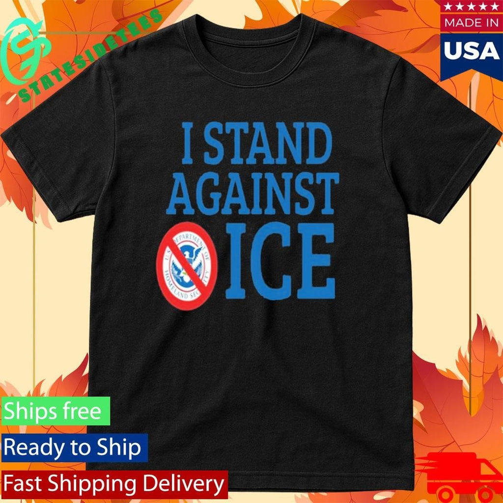 I Stand Against Ice Black Shirt Unisex , , , Long Sleeve Tee