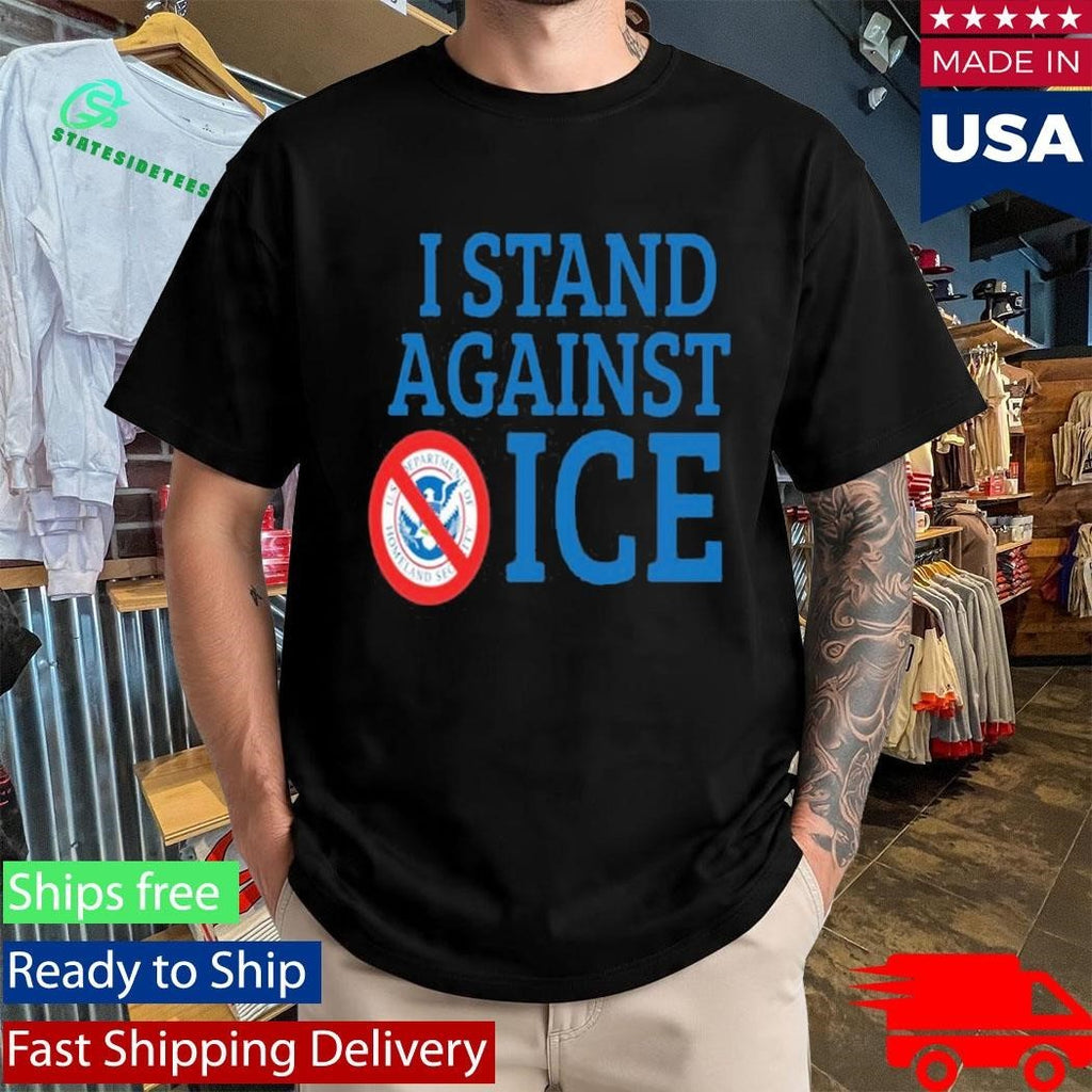 I Stand Against Ice Black Shirt Unisex , , , Long Sleeve Tee