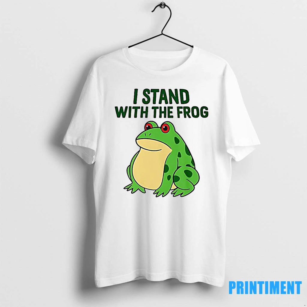 I Stand With The Frog Green Tshirts Sweater