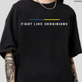 I Stand Ukraine Shirt Support Ukraine Military Peace Shirt Zlsky Fight Like Ukrainian Global Trending Outfits T-Shirts