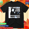 I Voted For This Trump Shirt Unisex , , , Long Sleeve Tee