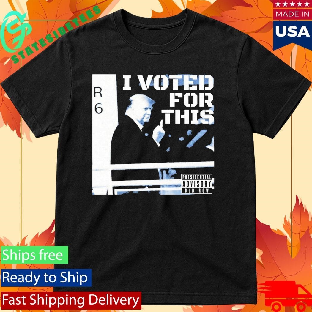 I Voted For This Trump Shirt Unisex , , , Long Sleeve Tee