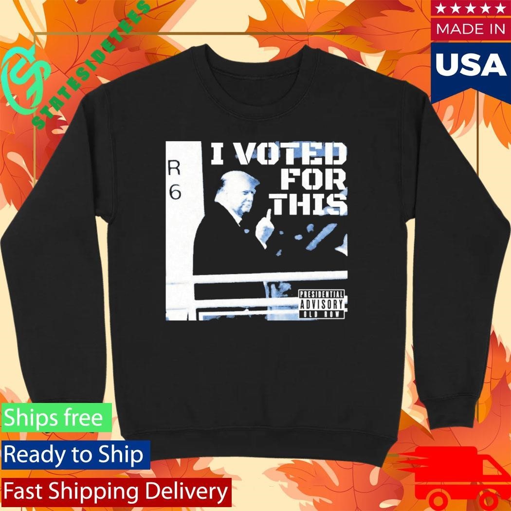 I Voted For This Trump Shirt Unisex , , , Long Sleeve Tee