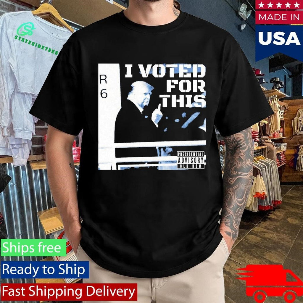 I Voted For This Trump Shirt Unisex , , , Long Sleeve Tee
