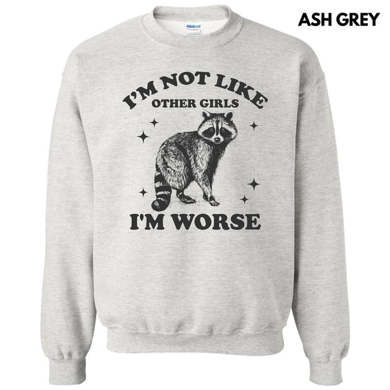 I'M Worse Racoon 'NLB' T-Shirts
