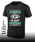 I may live in Arizona but New York Jets my heart is always in the Packers Kingdom shirt