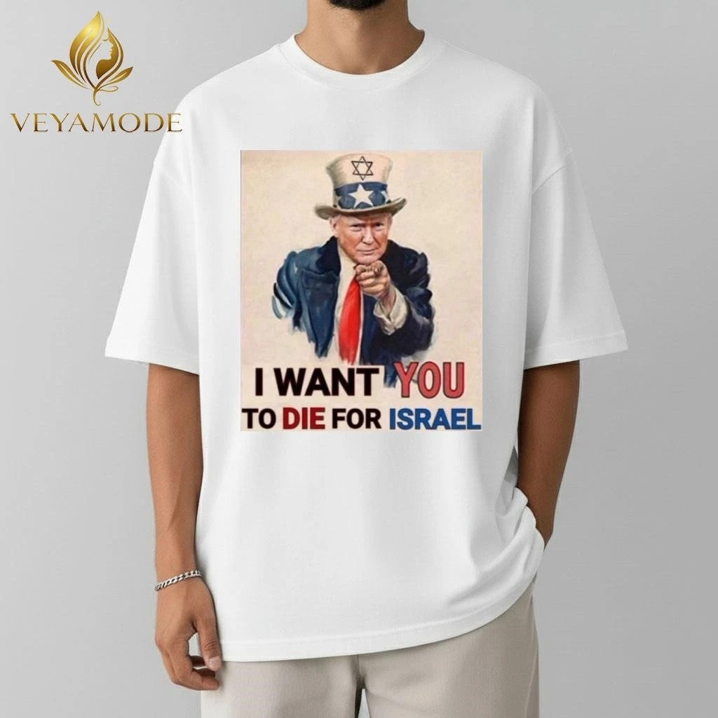 I want you to die for Israel Uncle Trump tee Unisex , , , Long Sleeve Tee