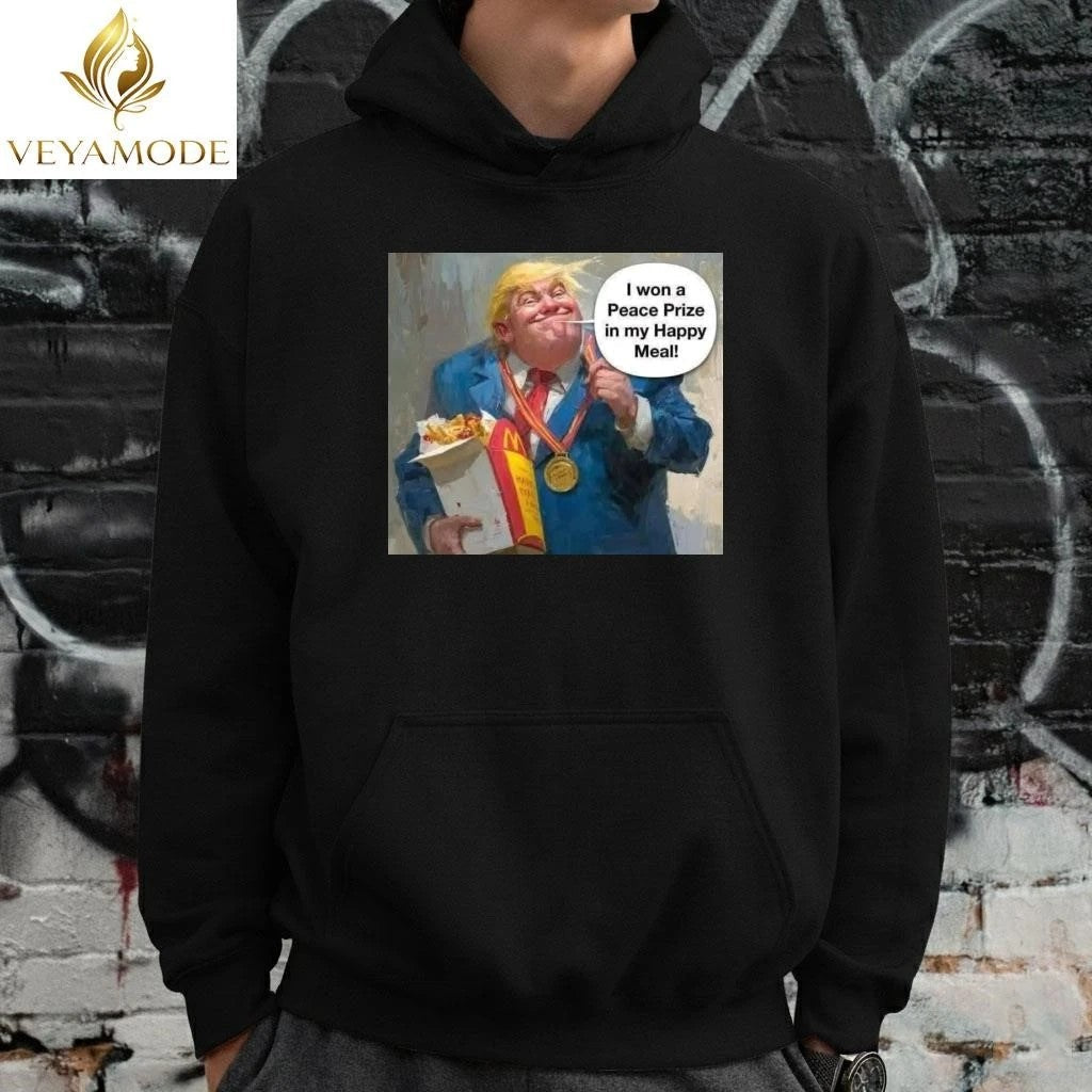 I won a Peace Prize in my Happy Meal Trump tee Unisex , , , Long Sleeve Tee