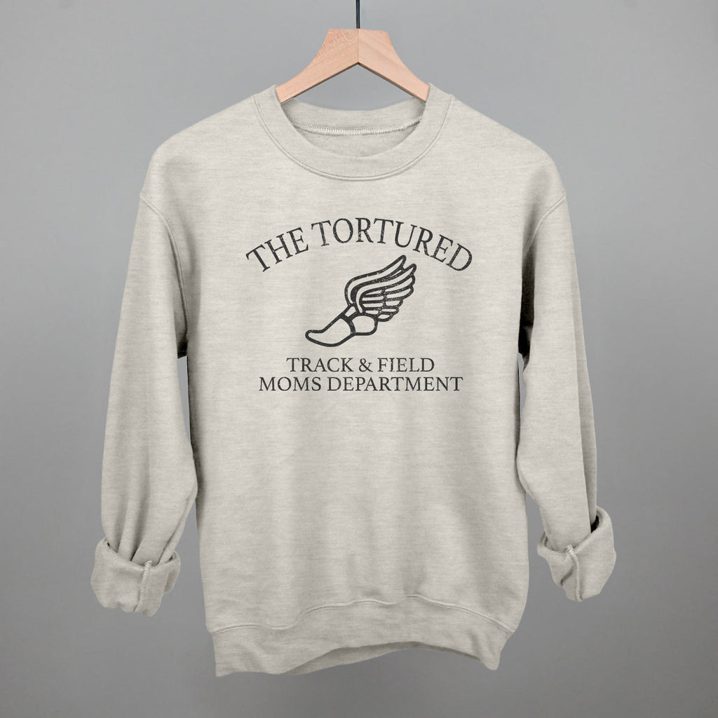 Tortured Track & Field Moms Department T-Shirts