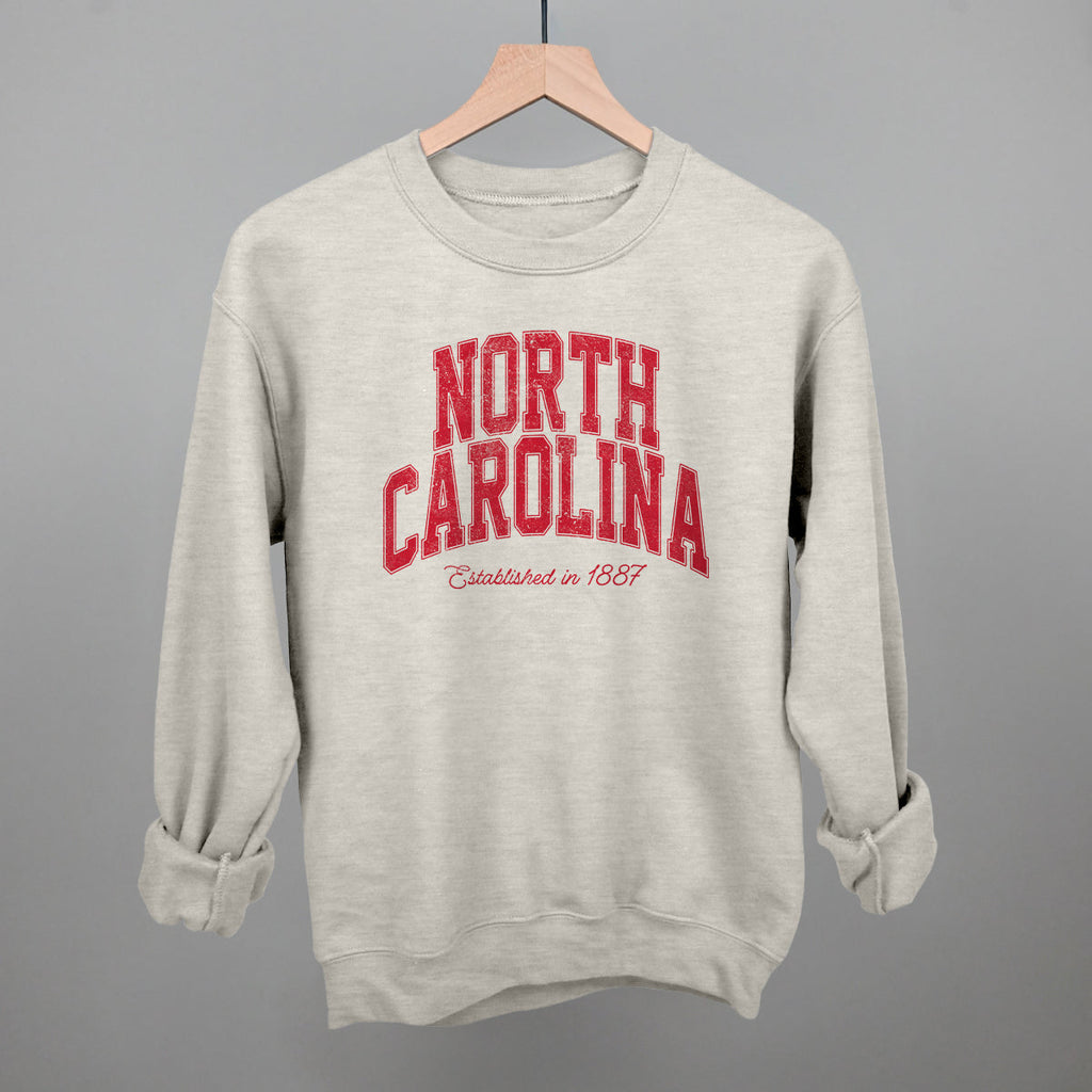 North Carolina Varsity Arch (Red) T-Shirts