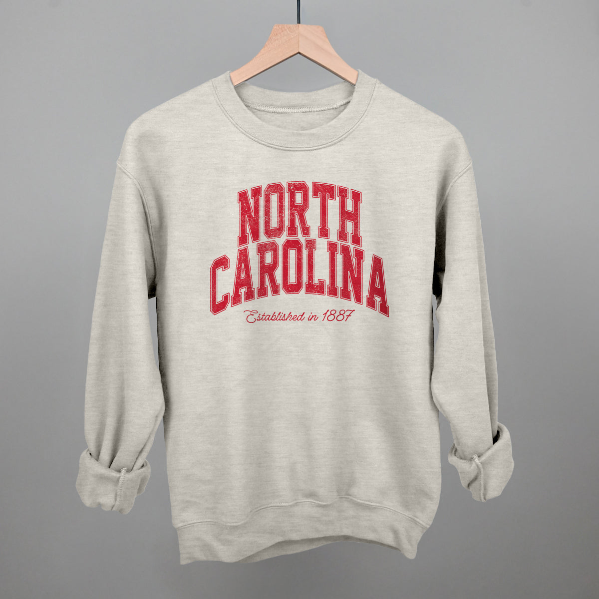 North Carolina Varsity Arch (Red) T-Shirts