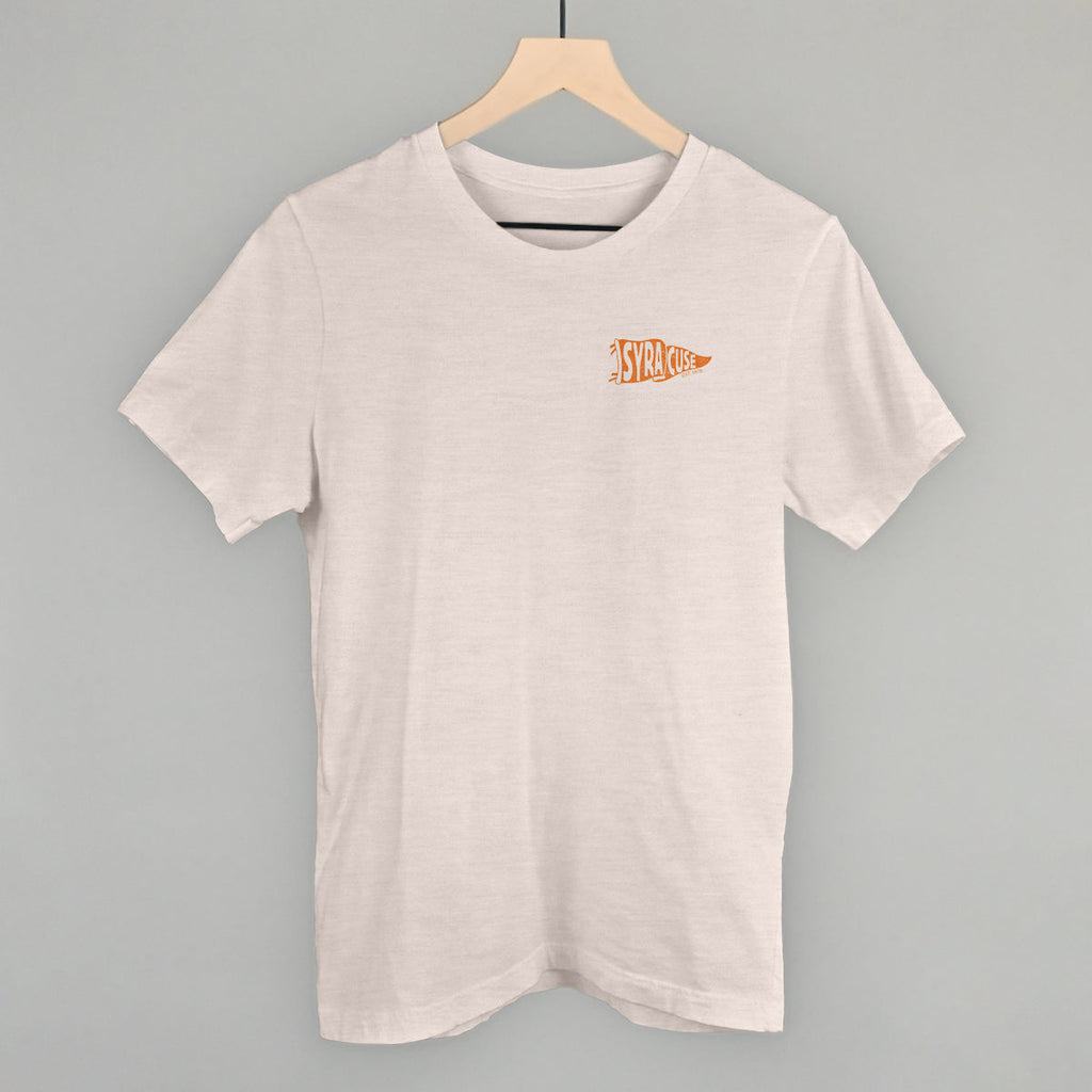 Syracuse Pennant Flag (Left Chest) T-Shirts