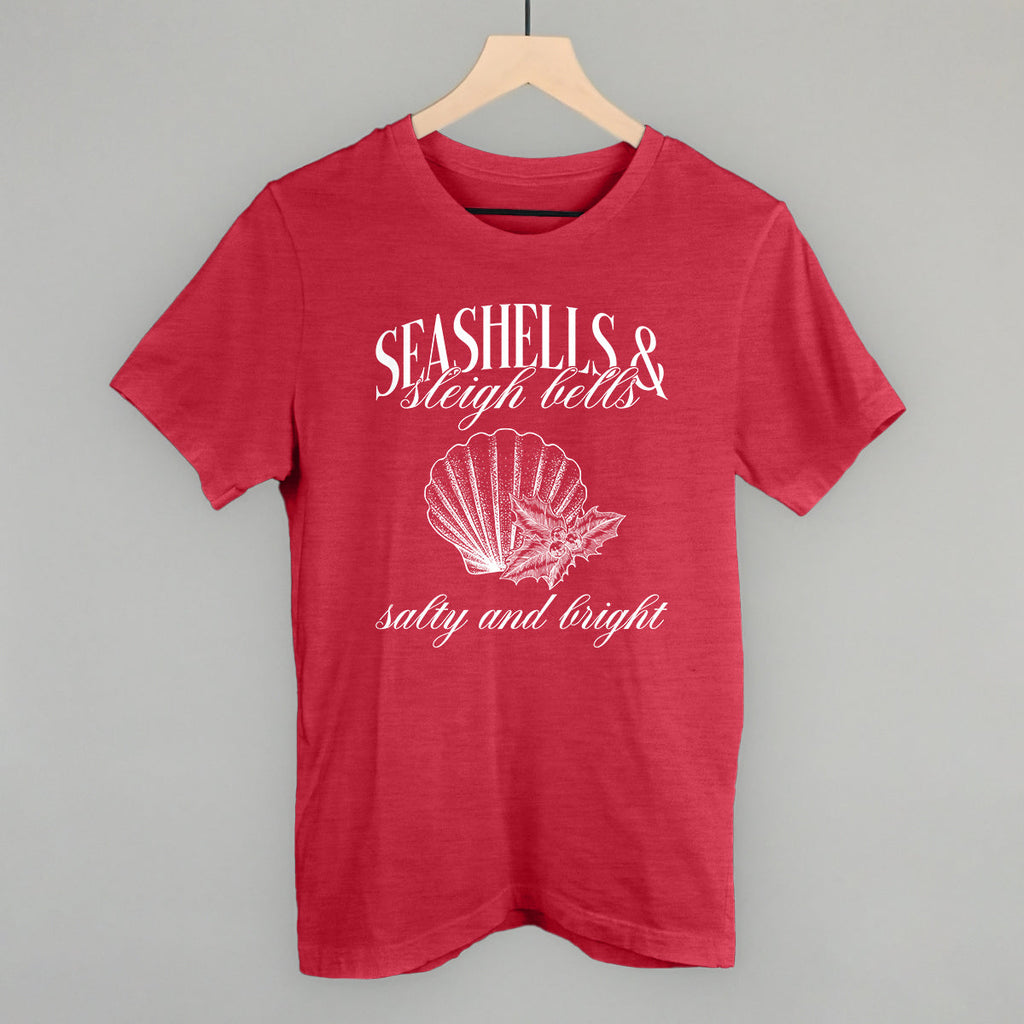 Seashells & Sleigh Bells (White) T-Shirts