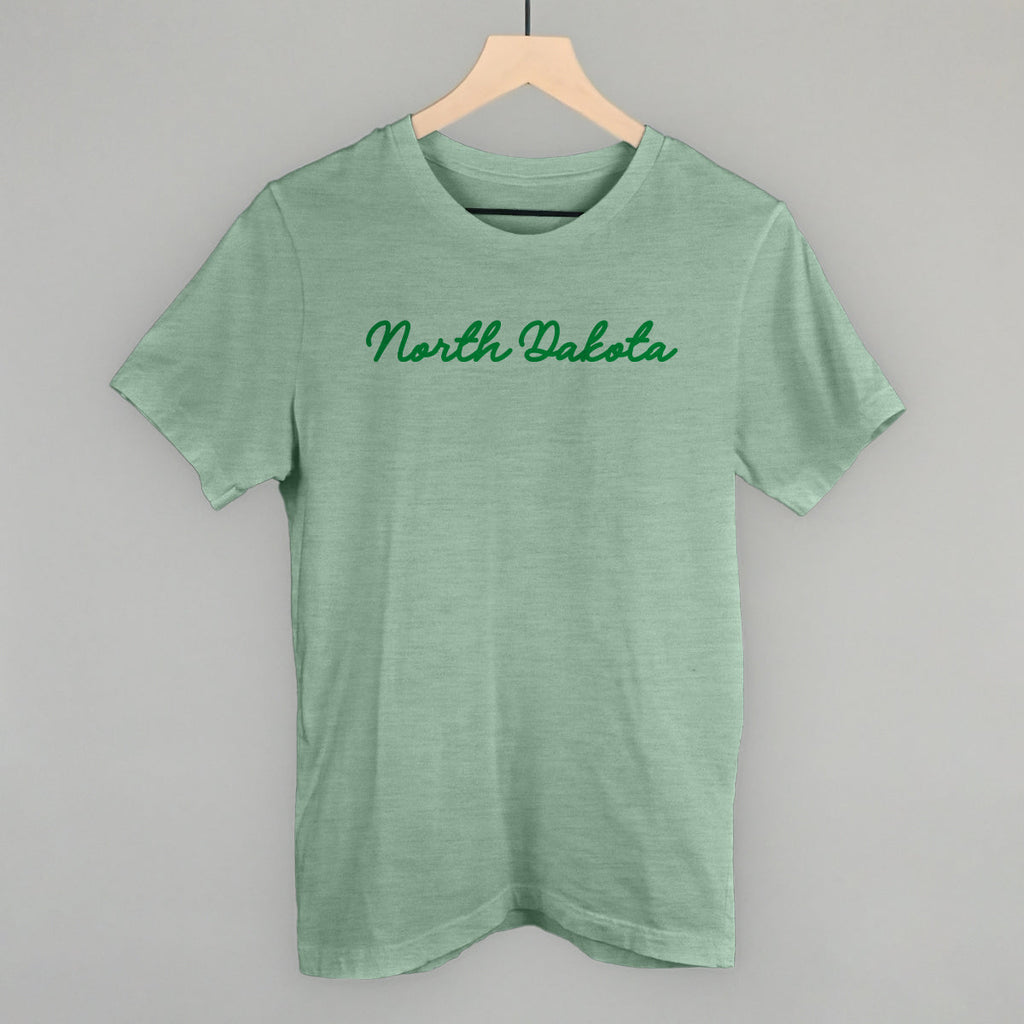 North Dakota Script T-Shirts