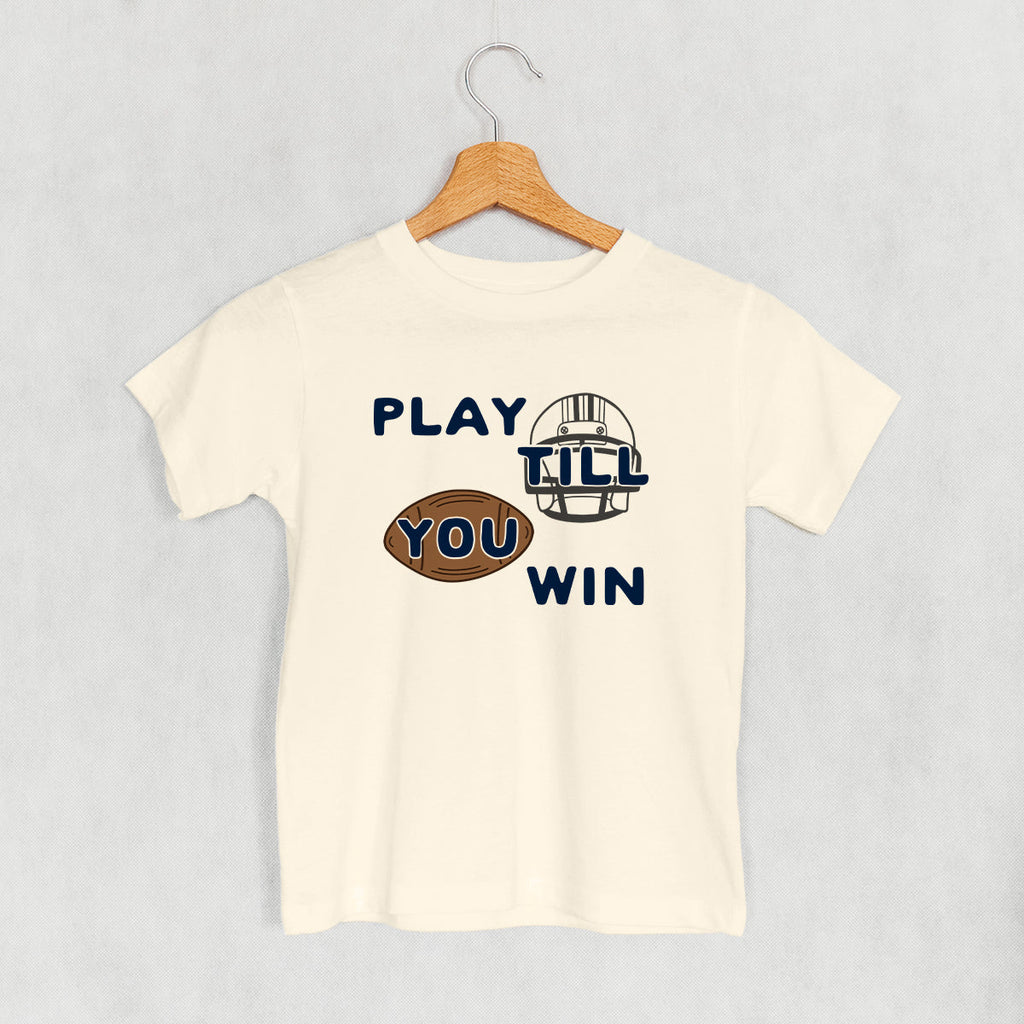 Play Till You Win Football () T-Shirts