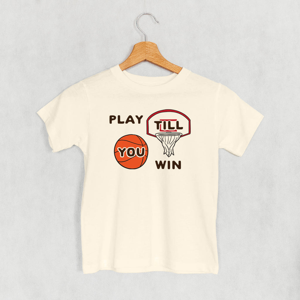 Play Till You Win Basketball () T-Shirts