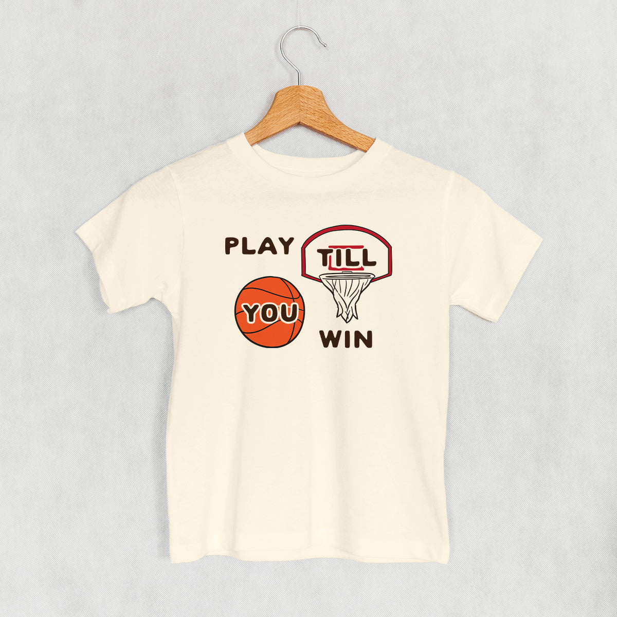 Play Till You Win Basketball () T-Shirts