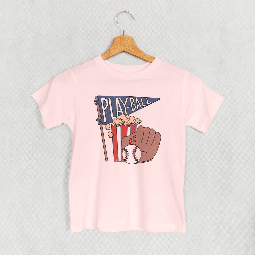 Play Ball Cartoon () T-Shirts