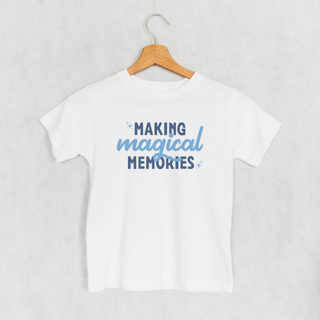 Making Magical Memories (Blue) () T-Shirts