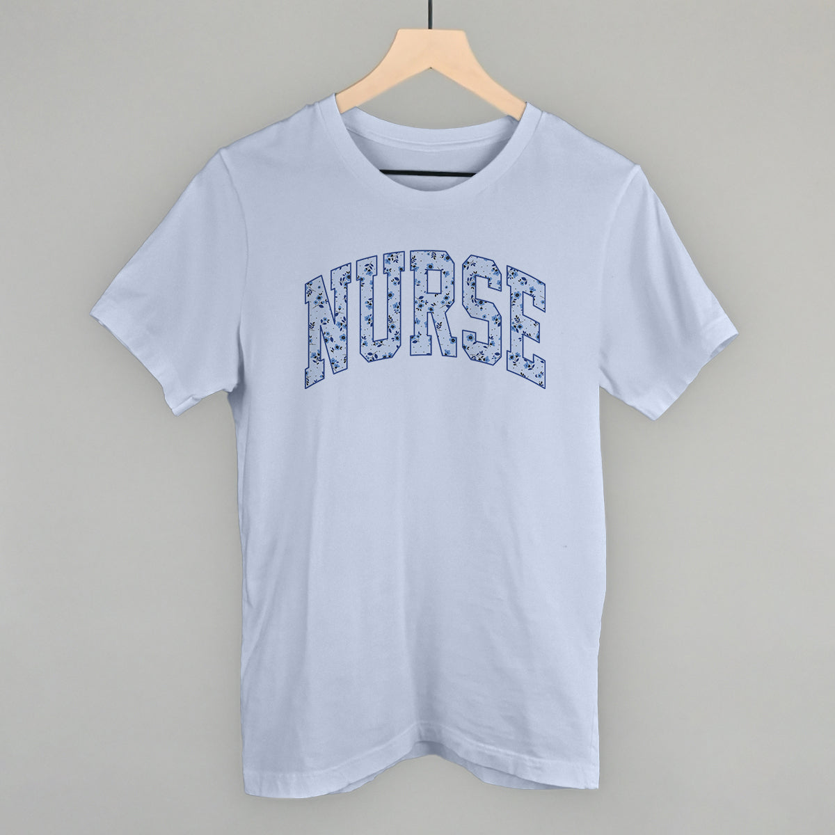 Nurse Floral Block Arch T-Shirts