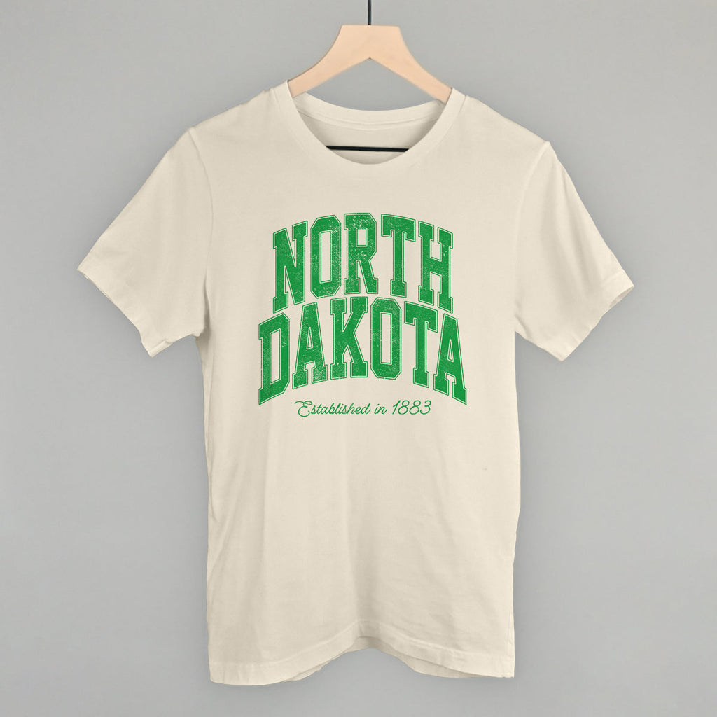 North Dakota Varsity Arch T-Shirts