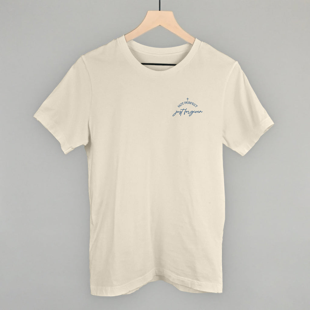 Not Perfect Just Forgiven (Left Chest) T-Shirts