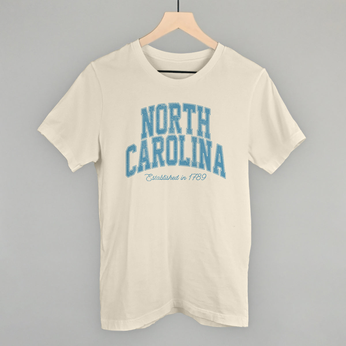 North Carolina Varsity Arch (Blue) T-Shirts
