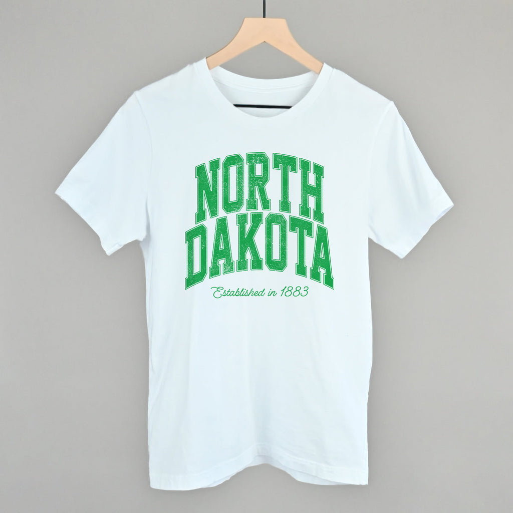 North Dakota Varsity Arch T-Shirts
