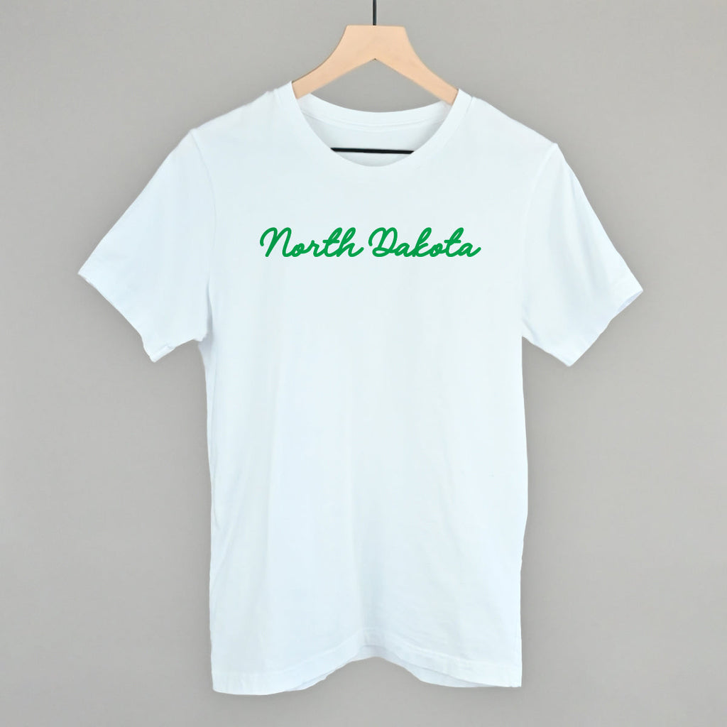 North Dakota Script T-Shirts