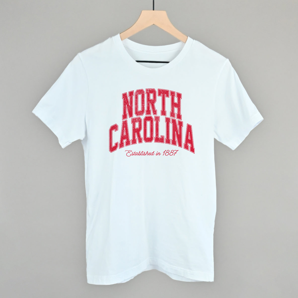 North Carolina Varsity Arch (Red) T-Shirts