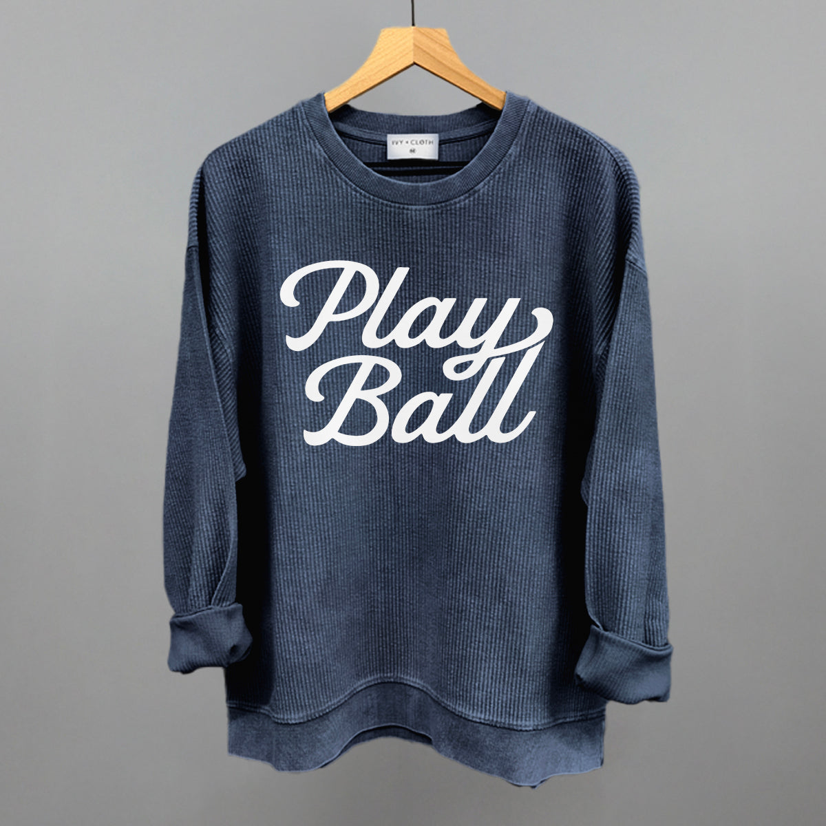 Play Ball (Vintage Script White) T-Shirts