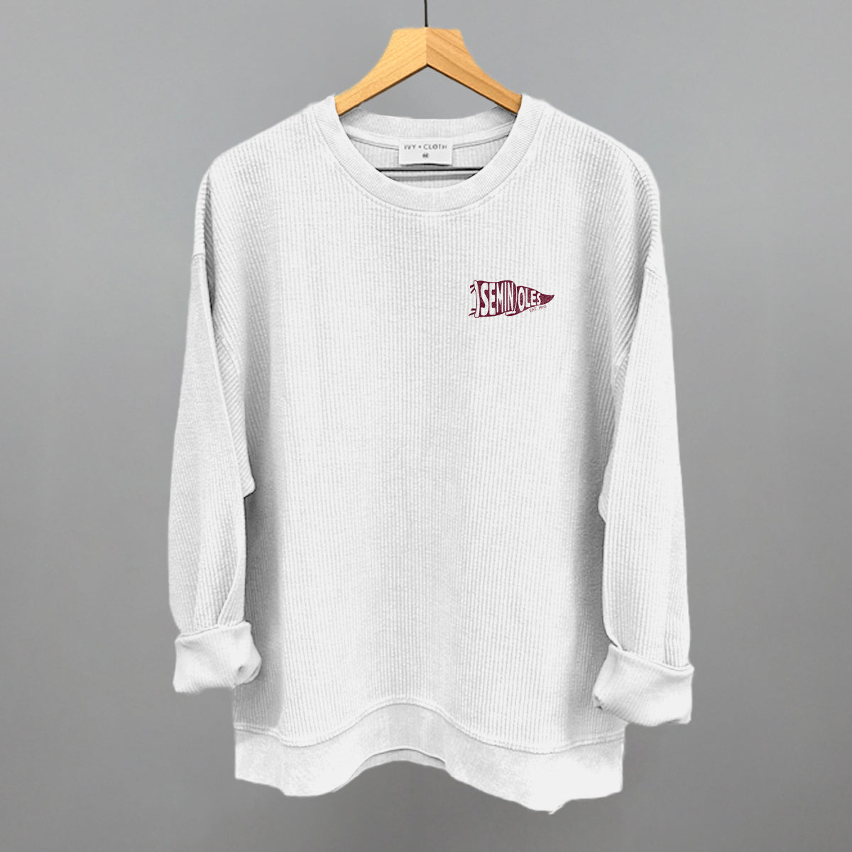 Seminoles Pennant Flag (Left Chest) T-Shirts