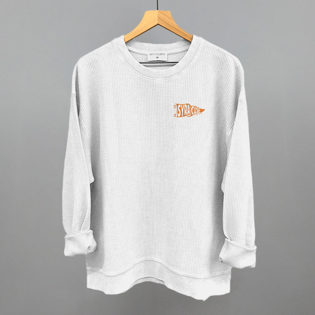 Syracuse Pennant Flag (Left Chest) T-Shirts