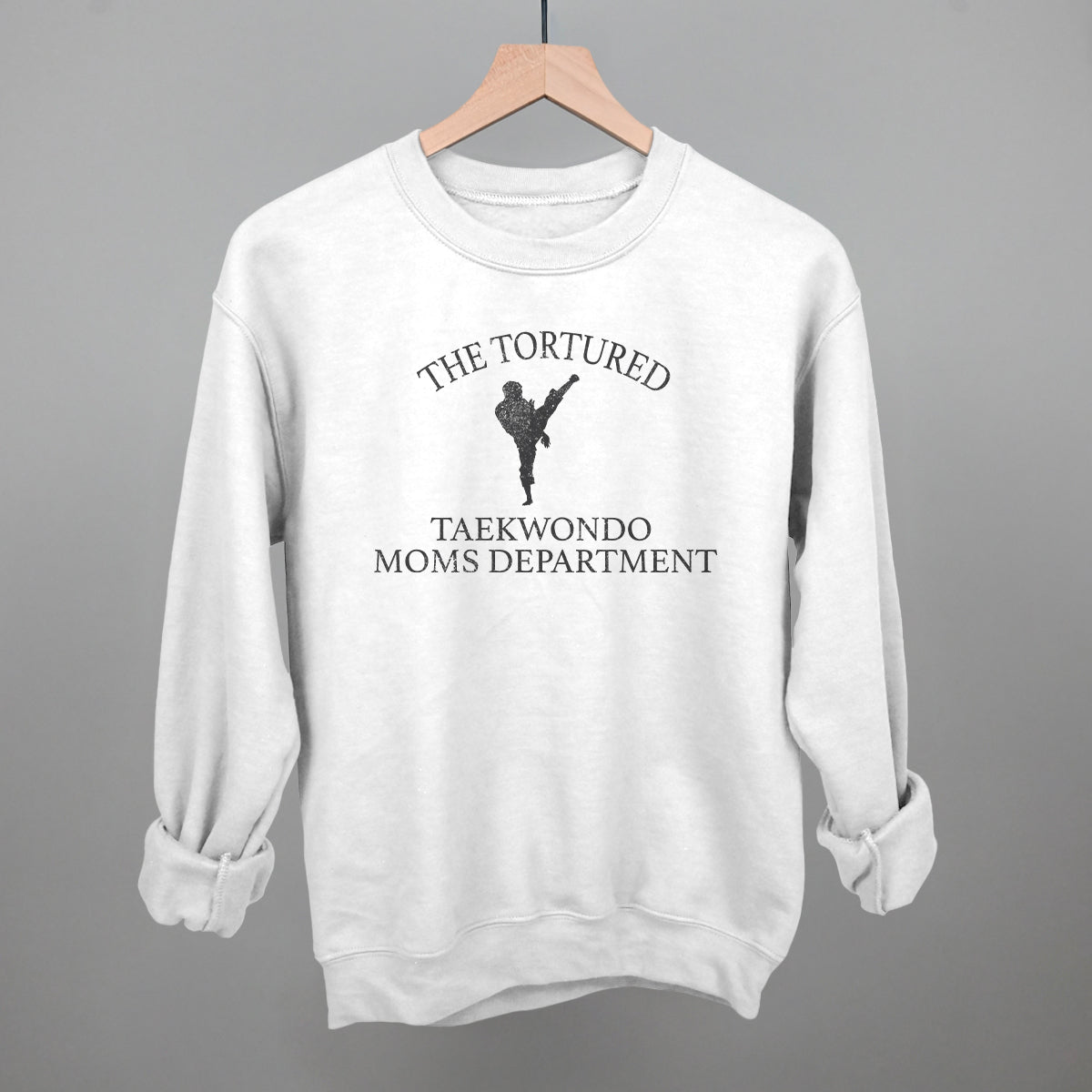Tortured Taekwondo Moms Department T-Shirts