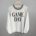 Game Day Black Serif T-Shirts