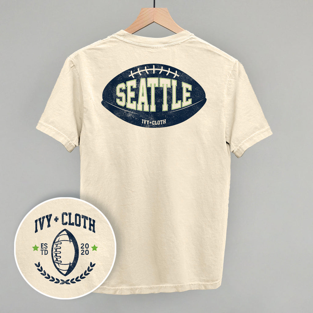 Seattle Football (Back Print) T-Shirts