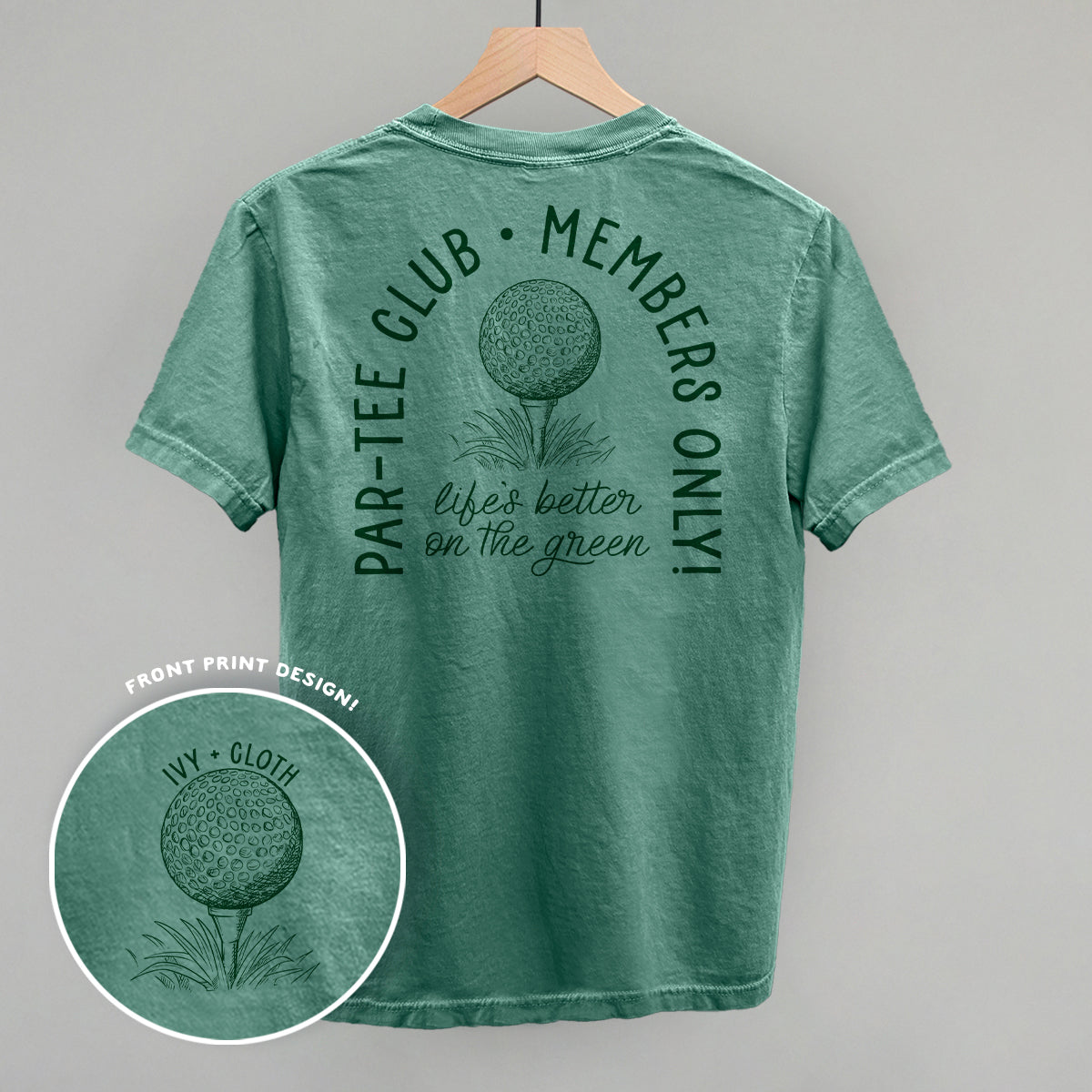 Par Club (Back Print) T-Shirts