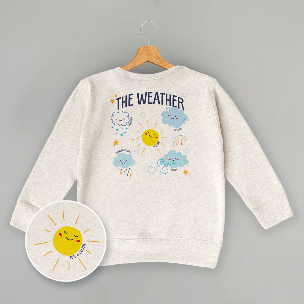 Weather Doodles ( Back Print) T-Shirts