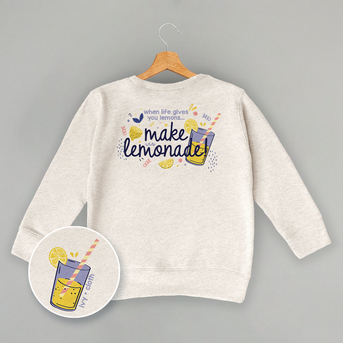 Make Lemonade Doodle ( Back Print) T-Shirts